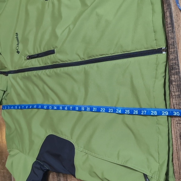 Columbia Ascender Soft Shell Hooded Coat Size XXL in Moss Green WM6336 - Picture 16 of 16